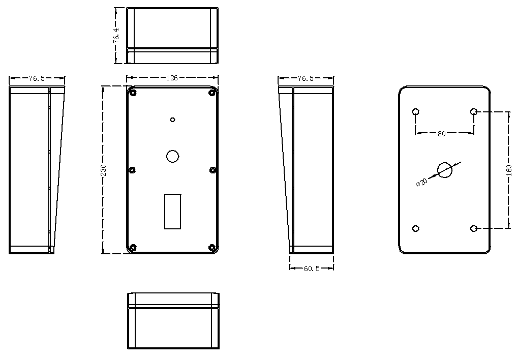 Téléphone industriel antinoise étanche