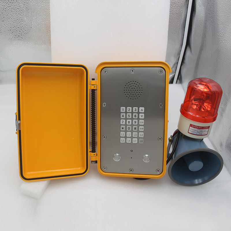 Teléfono industrial resistente 