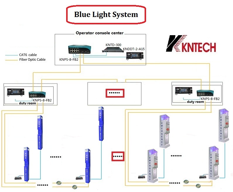 blue light system