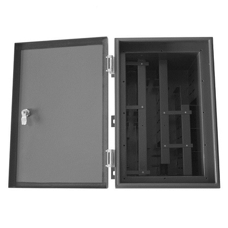 waterproof metal box open the door