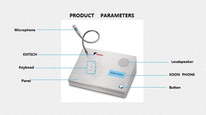 the desktop intercom product description