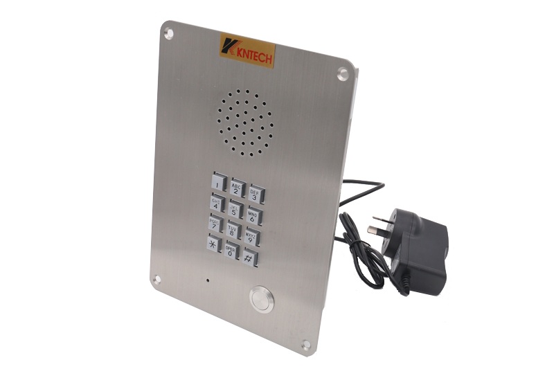 stainless steel intercom right view