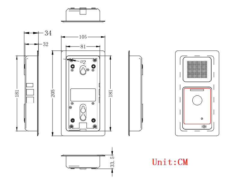 clean room phones size