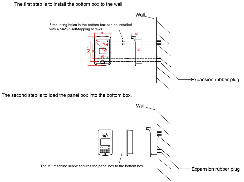 analogue door phone design