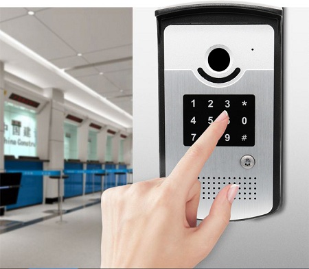 analogue door phone use in the door