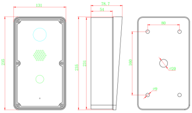 outdoor intercom design