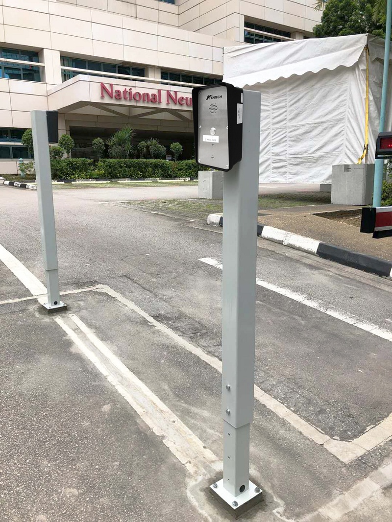 outdoor intercom in hospital