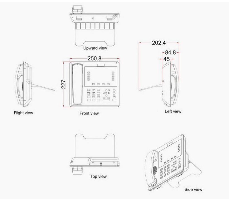 Digital Analogue Telephone KNTECH