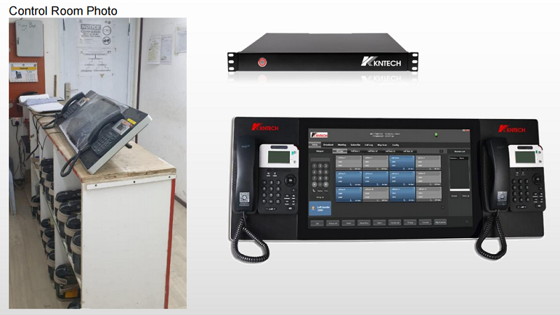 tunnel telephone system