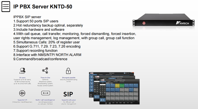 tunnel telephone system