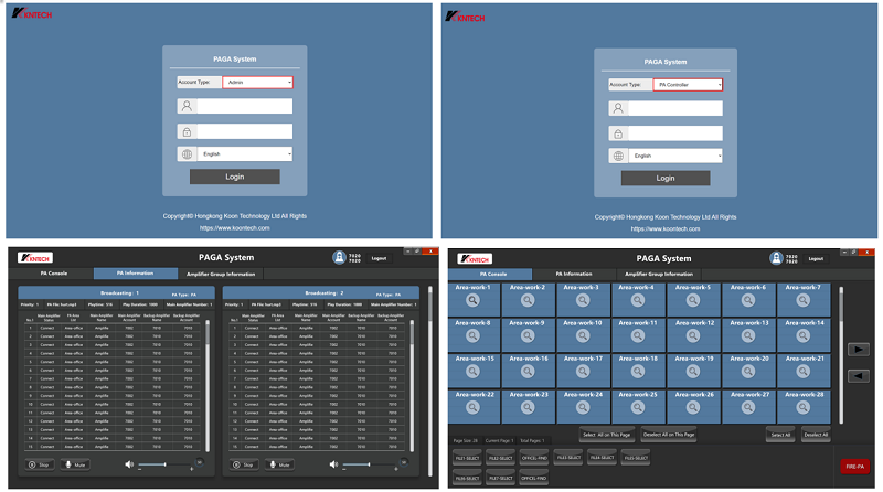 KNTECH PA System and PAGA System