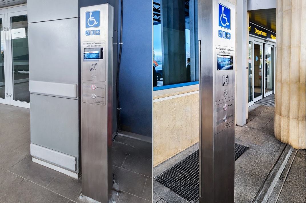 airport help point intercom