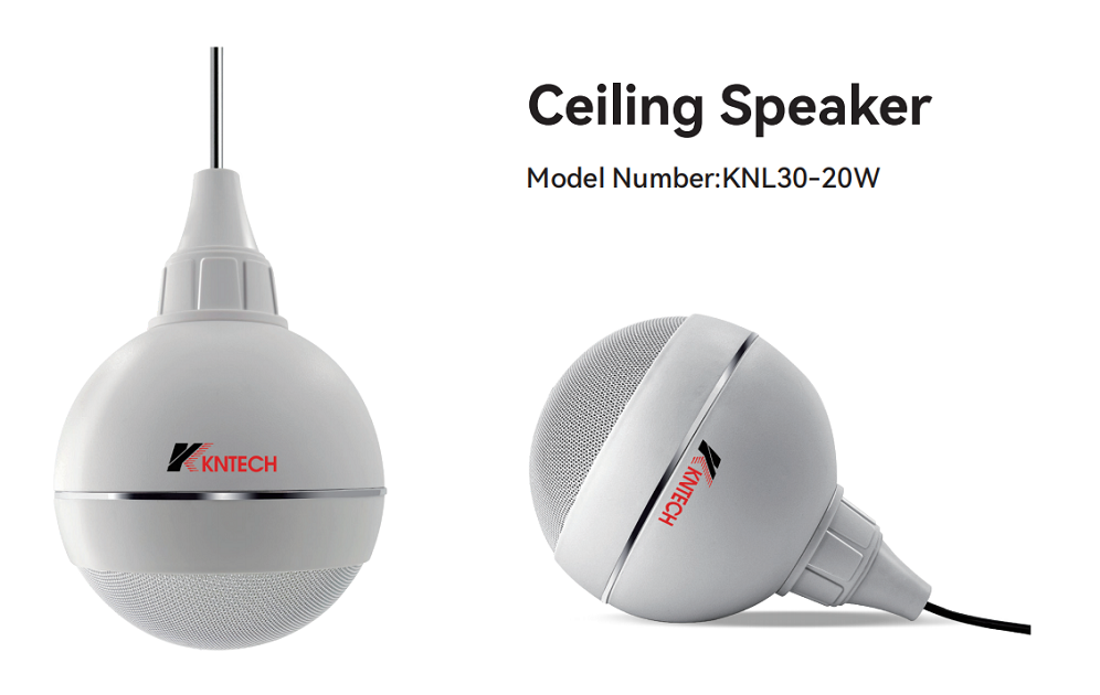 pendant ball speakers main view