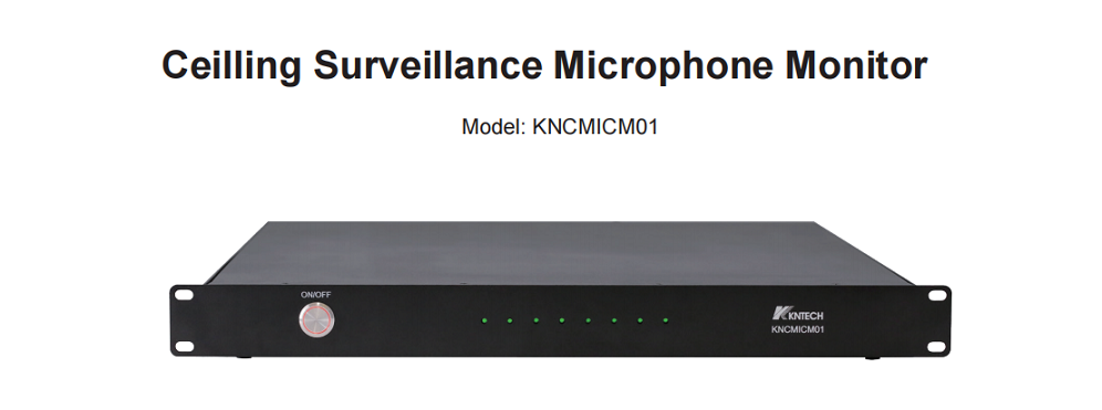 ceiling surveillance microphone