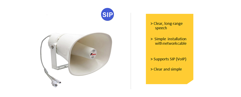 sip horn speaker