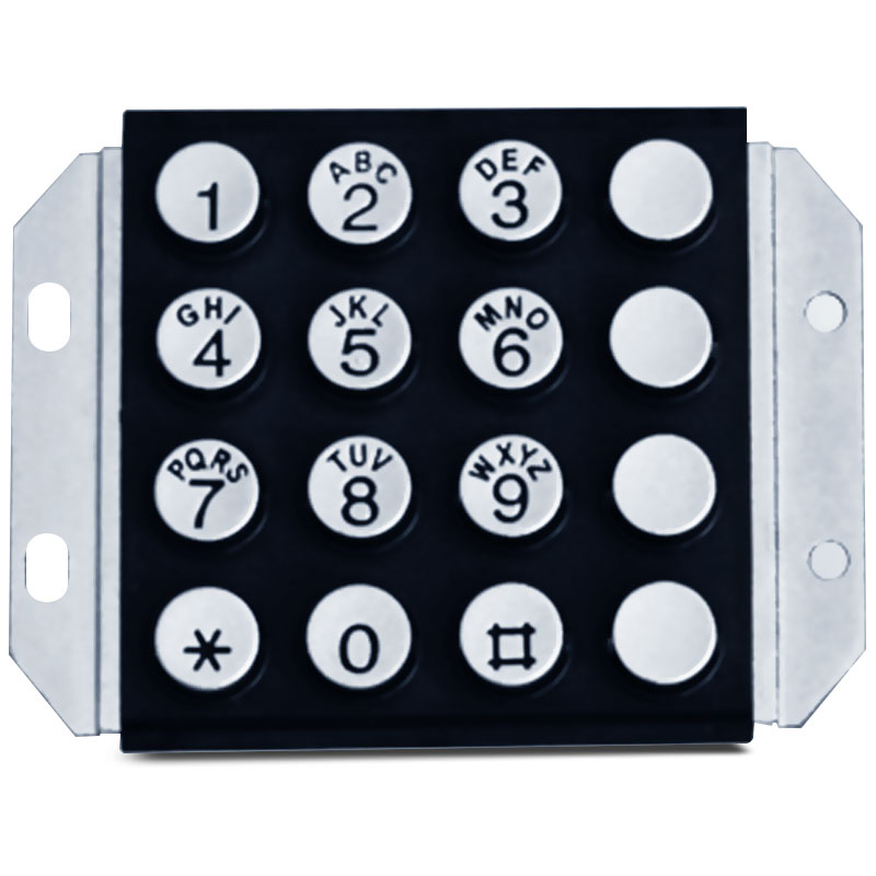 keypad with letters
